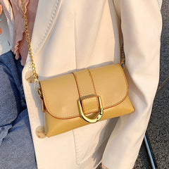 Small Square Crossbody Bag for Women PU Leather Shoulder Messenger Bag