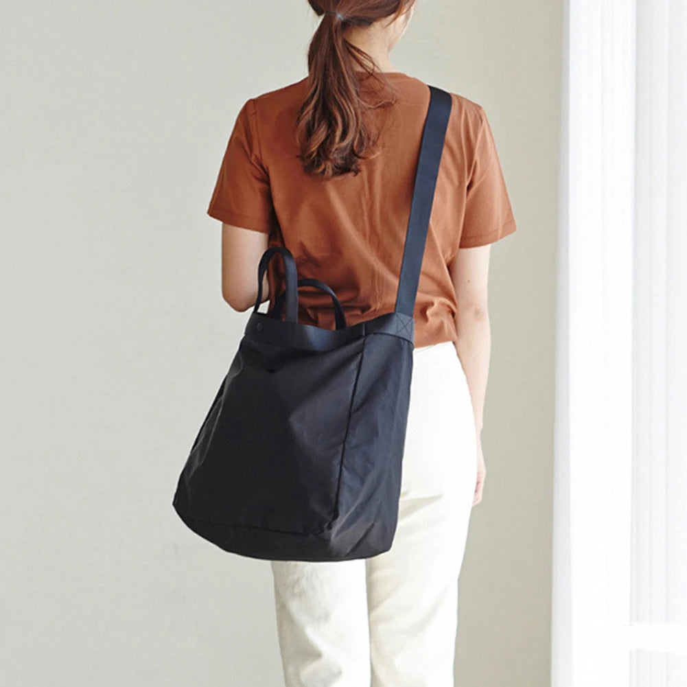 Solid-color Travel Storage Bag Lightweight Travel Shopping Bag