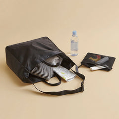 Solid-color Travel Storage Bag Lightweight Travel Shopping Bag