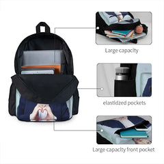 Song Joong Ki Backpacks Men Women Harajuku School Bag