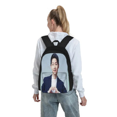 Song Joong Ki Backpacks Men Women Harajuku School Bag