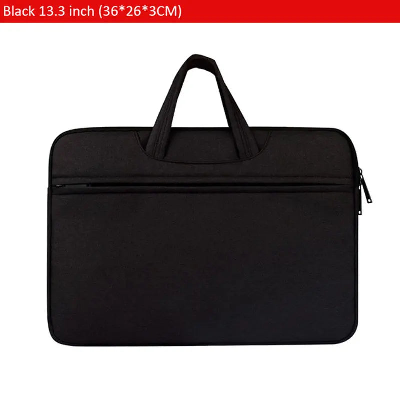 Soomile Laptop Bag 12-15.6 Inch Briefcase Handbag Multi-function Anti Water