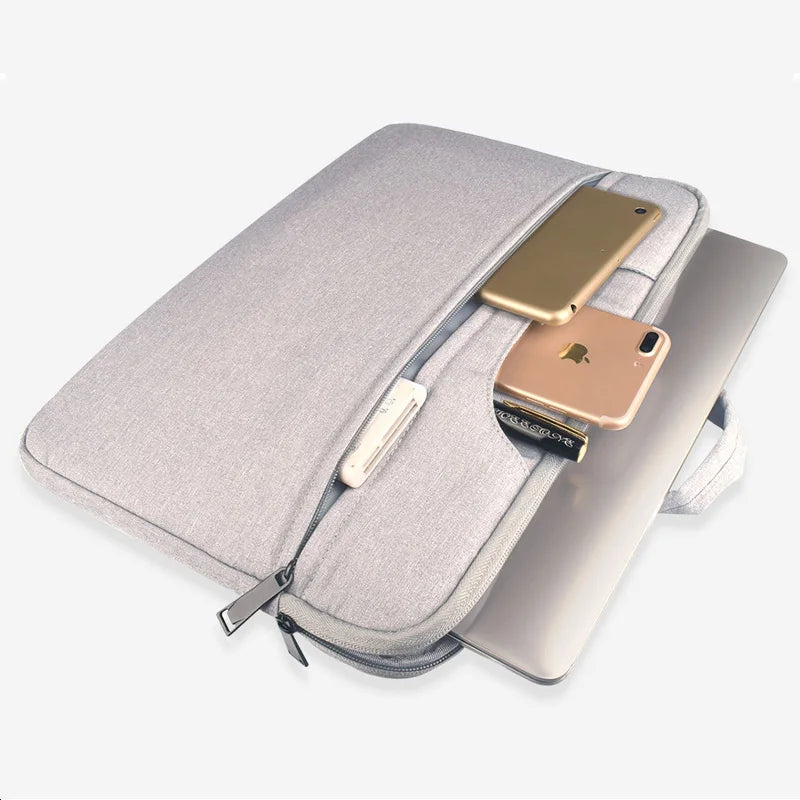 Soomile Laptop Bag 12-15.6 Inch Briefcase Handbag Multi-function Anti Water