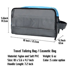 Travel Bag Packing Cubes Toiletry Bags Set For Men Women Nylon 10 Pieces