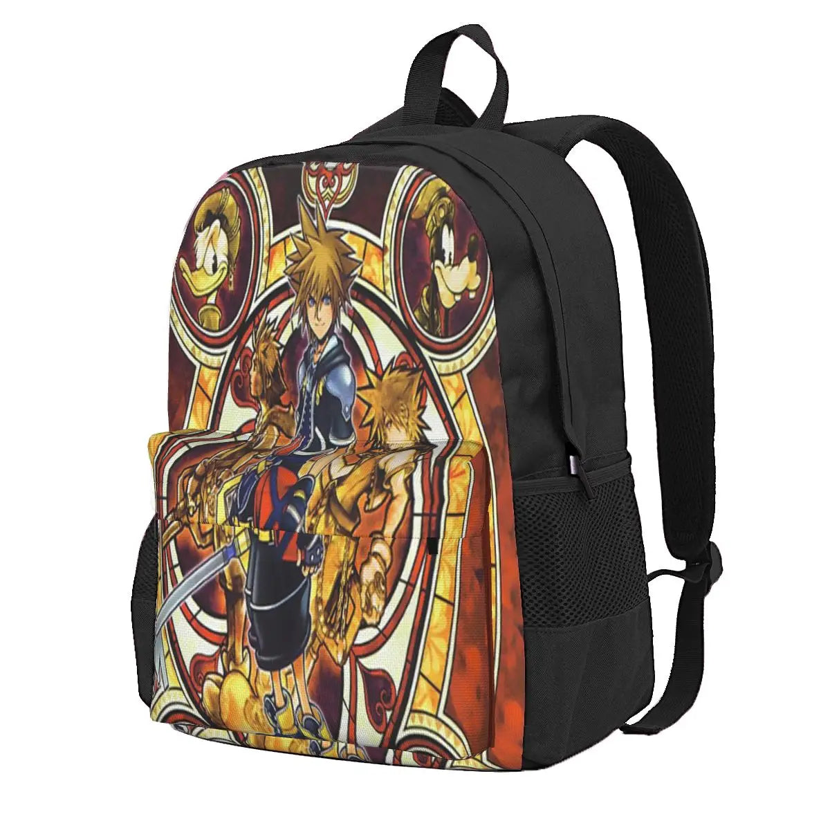 Sora Awakening Backpacks Men Women Zipper Handbag Youth Bags