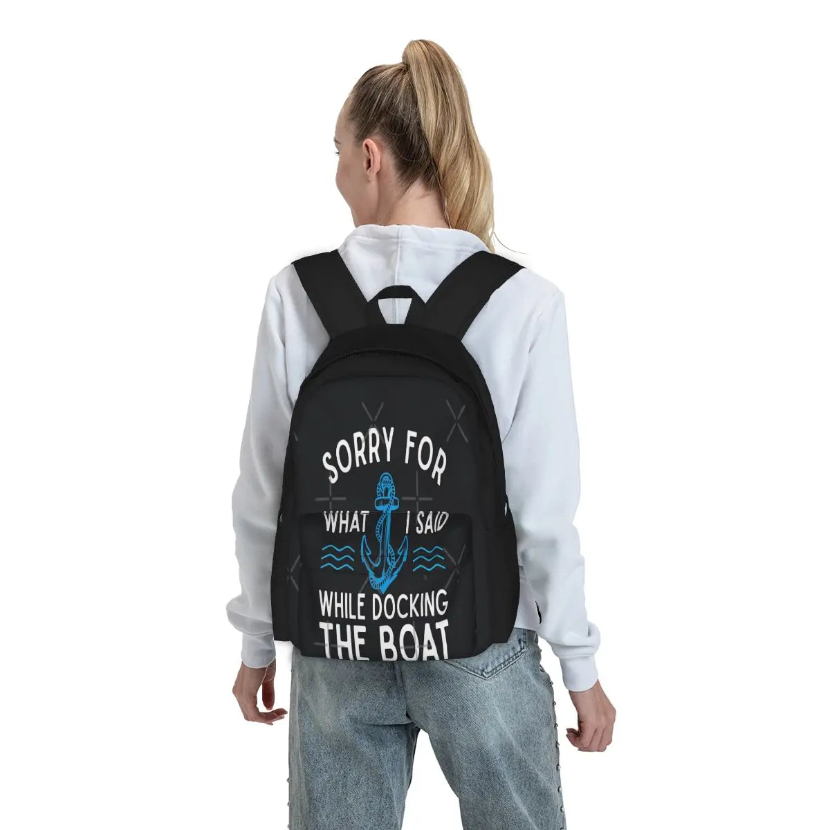 Sorry For What I Said 1 Backpacks Men's Backpacks Bags For Women Man Bag