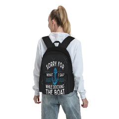 Sorry For What I Said 1 Backpacks Men's Backpacks Bags For Women Man Bag