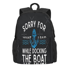 Sorry For What I Said 1 Backpacks Men's Backpacks Bags For Women Man Bag