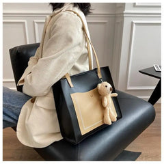 Korean Big Bag Female 2021 New Texture Tote Harajuku