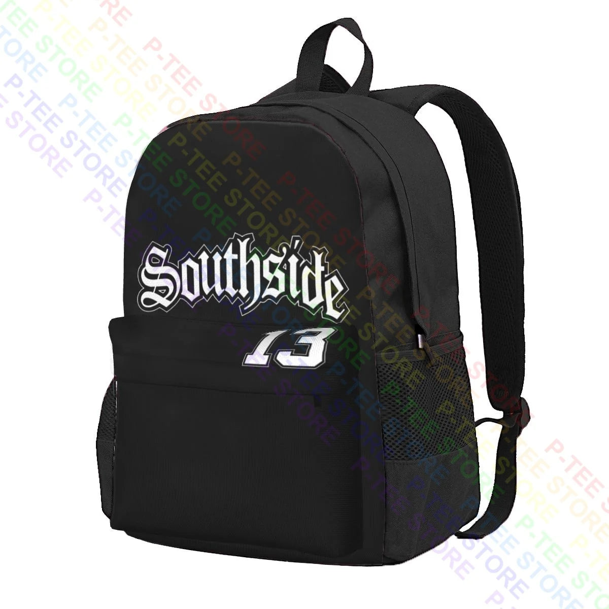 South Side 13 Jersey Cholo Chicano Latino Large Capacity Backpack