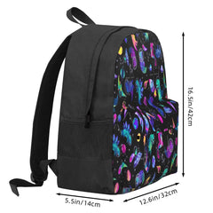 Space Dinosaur Astronauts Watercolor Backpacks Men Women