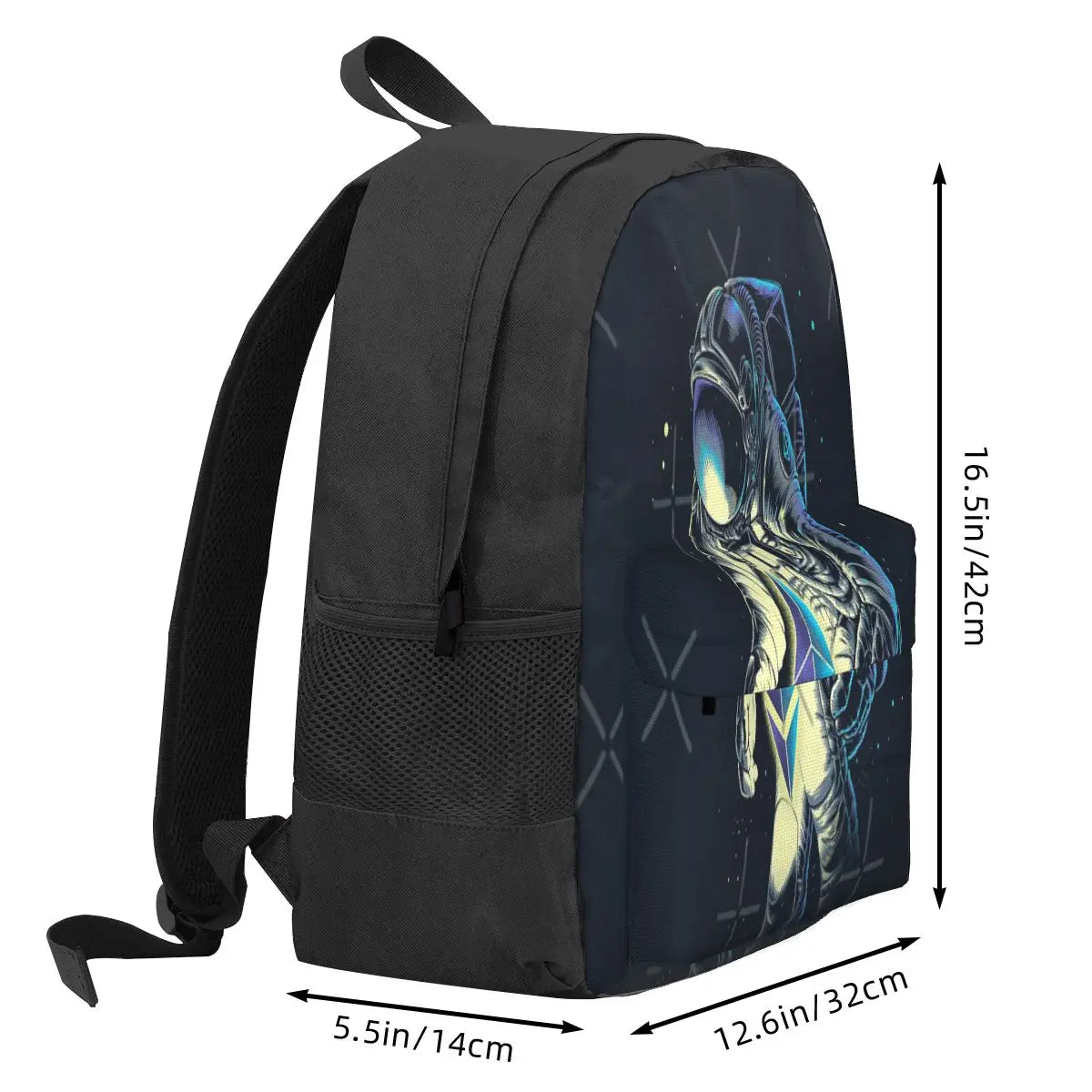 Space Ethereum Backpacks Men's Bag Personalised Bags