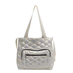 Winter Shoulder Bags Large Capacity Warm Tote Handbag