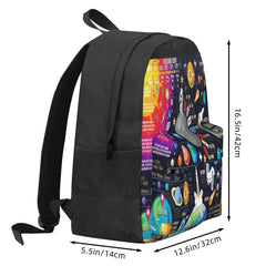 Space Universe Infographics Big Bang Backpacks Men's Backpacks Bags For Women