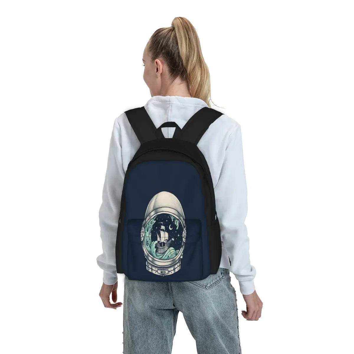 Spaceship Backpacks Men's Backpacks Bags For Women School Bag Backpack