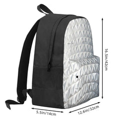 Spaceship Earth 2 Backpacks Men's & Women's Zipper School Bag
