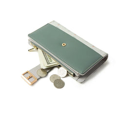 Print Women's Long Zipper Wallet Buckle Handbag