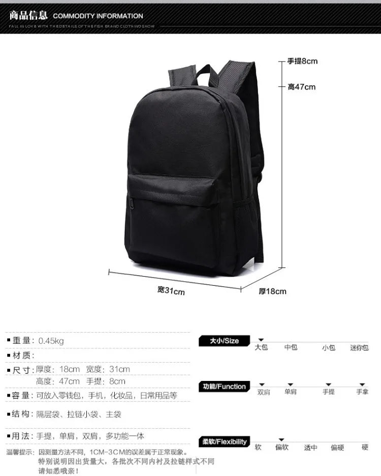 Spider-Man School Bag Luminous Laptop Backpack