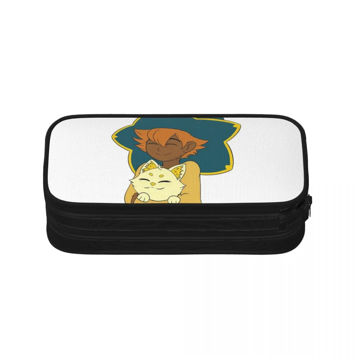 Anime School Pen Bag, Zipper Stationery Case, Gift