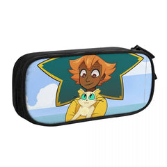 Anime Zipper Pen Bag Student Stationery