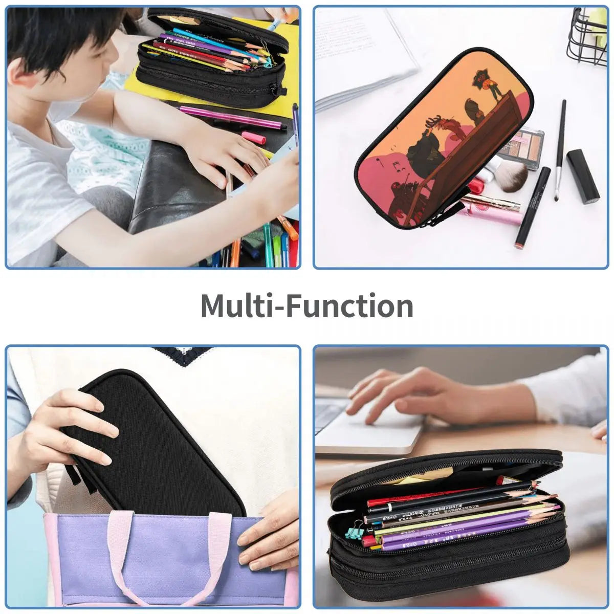 Anime Spiritfarer Pen Bag School Stationery Gift