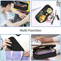 Anime Zipper Pen Bag Student Stationery Case School Supplies