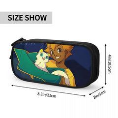 Anime Zipper Pencase School Student Gift