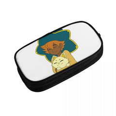 Anime School Pen Bag, Zipper Stationery Case, Gift