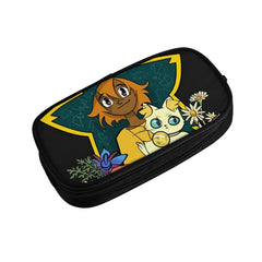 Anime Zipper Pen Bag for School Stationery - Gift
