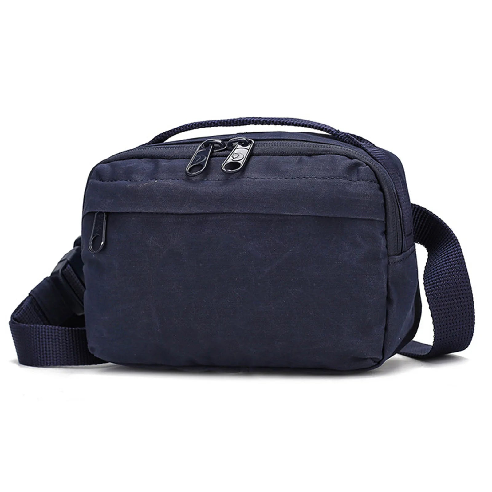 Sports Crossbody Shoulder Bag Small Object Storage Zipper Closure