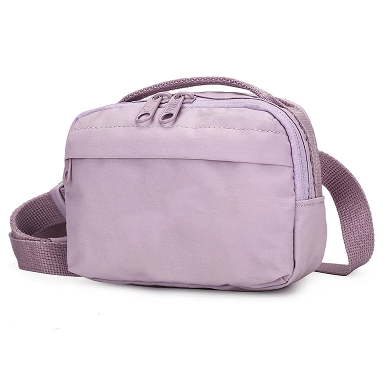 Sports Crossbody Shoulder Bag Small Object Storage Zipper Closure