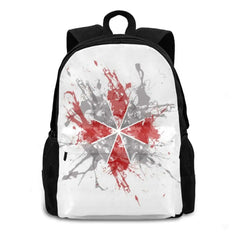 Splatter Teen College Student Backpack Laptop Travel Bags