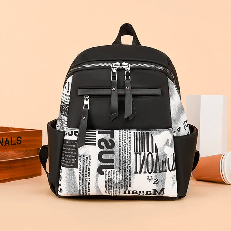 Age Reducing Backpacks Lightweight Large Capacity Splicing