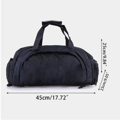 Unisex Sport Bag with Shoe Compartment for Gym and Yoga