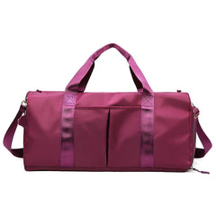 Waterproof Gym Bag with Shoes Compartment for Men Women