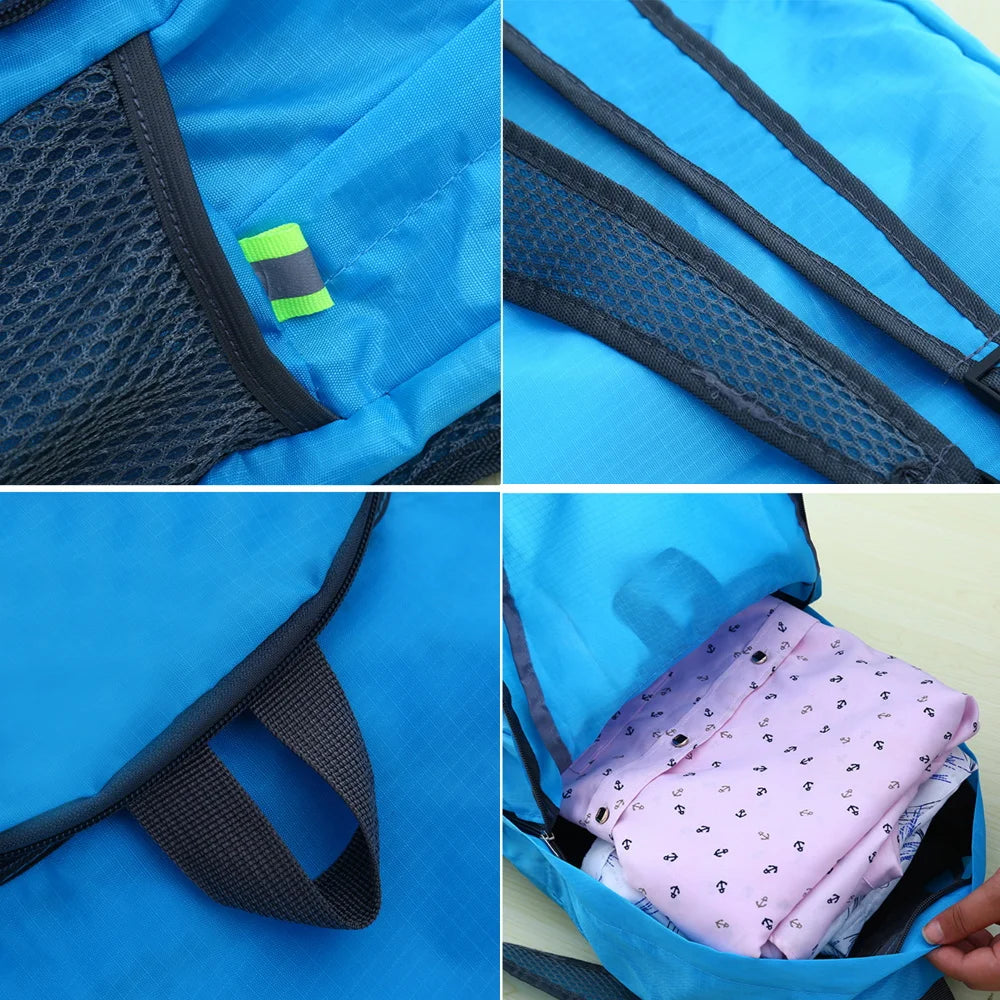 Outdoor Travel Backpack for Men and Women Lightweight Foldable Camping Hiking