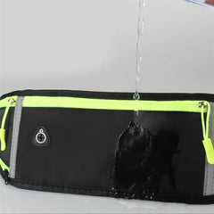 Waterproof Running Waist Bag Reflective Tape Gym Fanny Bag Cycling Phone Case