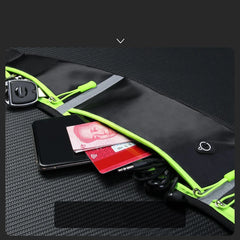Waterproof Running Waist Bag for Women Men, Comfortable Gym Fanny Bag