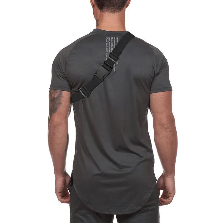 Waterproof Sport Waist Bag Tactical Chest Crossbody Travel Fanny Pack