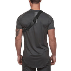 Waterproof Sport Waist Bag Tactical Chest Crossbody Travel Fanny Pack