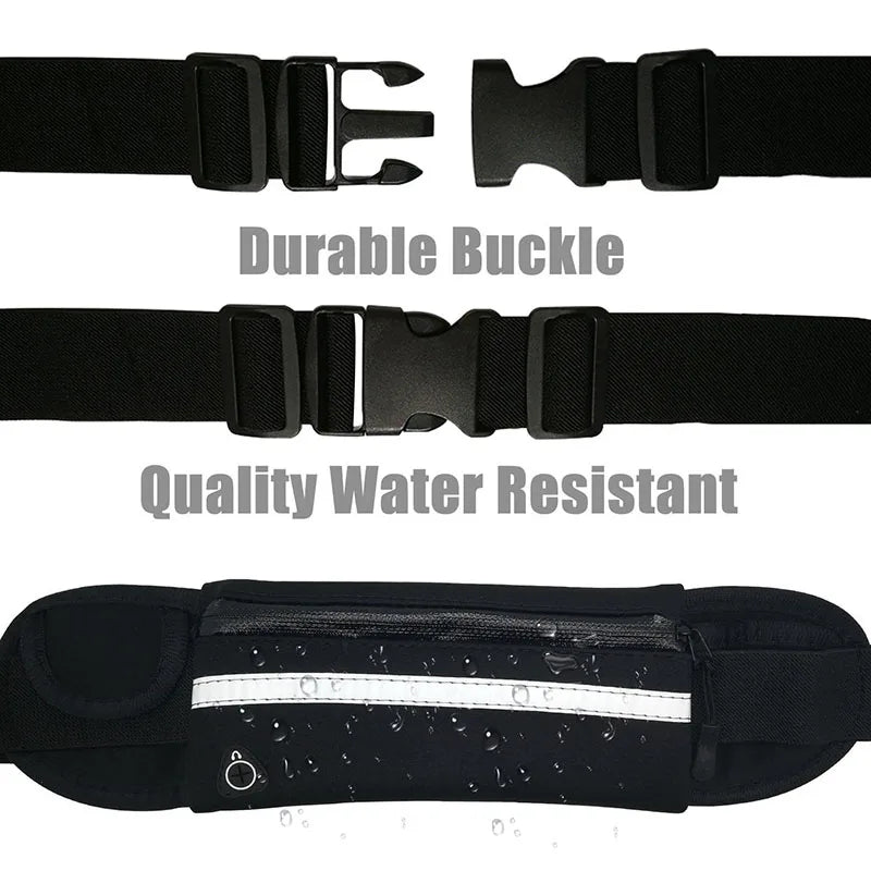 Women Waist Bag Phone Pouch Outdoor Sport Mini Belt Elastic
