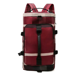 Women's Sports Bag Large Capacity Handbag Waterproof Gym Duffle Backpack