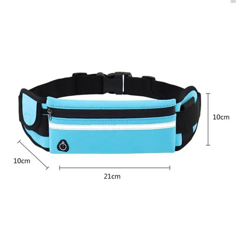Waterproof Running Waist Bag Fitness Phone Holder Water Bottle Pack