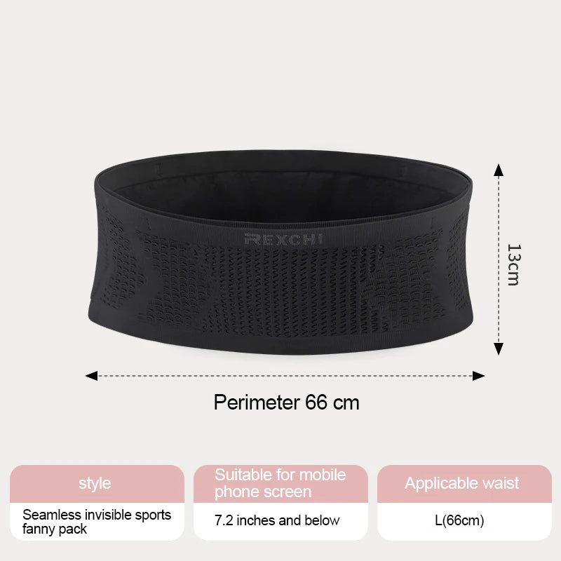 Sports Bag Running Waist Bag Men Women Non-slip Pocket Phone Holder Pouch