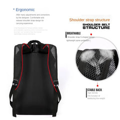 Large Sports Gym Bag for Women Men, Weekend Travel Backpack