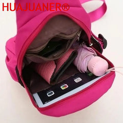 Waterproof Sports Fanny Pack Chest Bag Travel Shoulder Sling Backpack