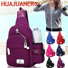 Waterproof Sports Fanny Pack Chest Bag Travel Shoulder Sling Backpack