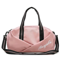 Sports Gym Bag Dry Wet Separate Shoe Position Training Yoga Large Capacity