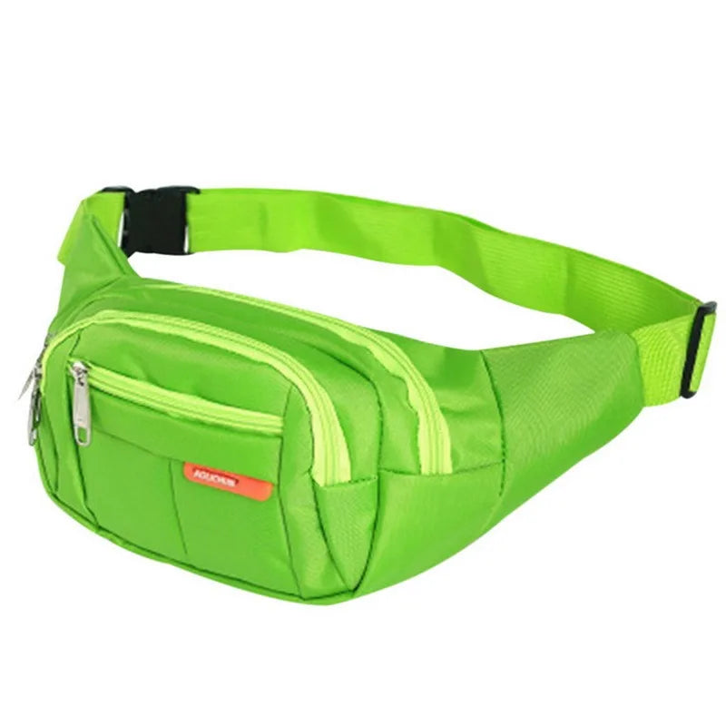 Sports Man Chest Bag Fanny Pack Running Waist Bag Waterproof Crossbody Bags