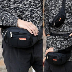 Sports Man Chest Bag Fanny Pack Running Waist Bag Waterproof Crossbody Bags